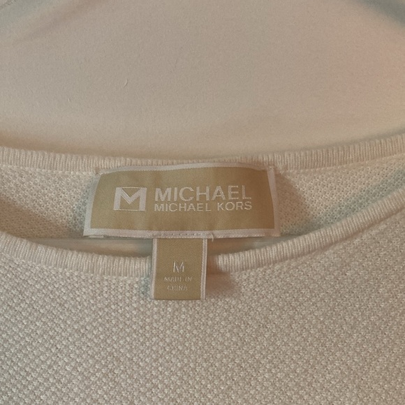 Michael Kors white sweater. Size M - Picture 4 of 7